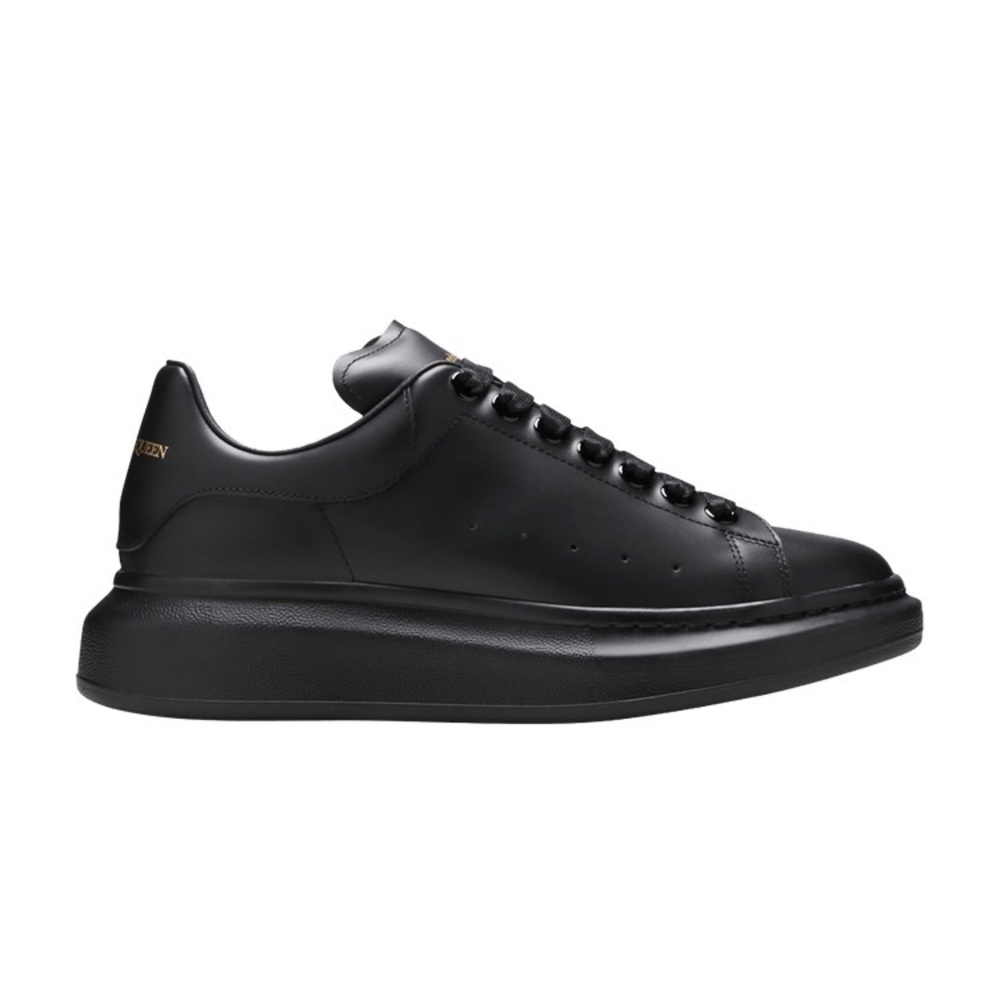 Brand new Alexander Mcqueens with gold writing